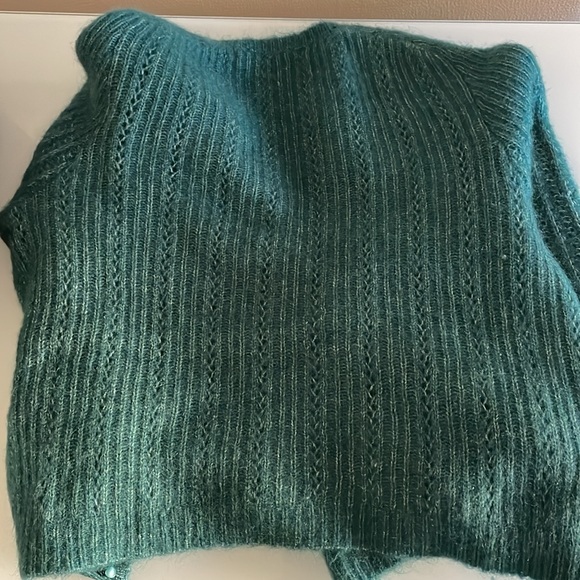 Sezane Alyssa cardigan green XS - Picture 7 of 10